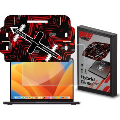 Bildschirmschutz GrizzGlass HybridGlass Easy für MacBook Pro 16 Bildschirmschutz GrizzGlass HybridGlass Easy für MacBook Pro 16
