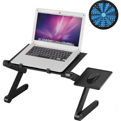 Laptop-Ständer NoName K672G Aluminium mit Lüfter 15" Verstellbar Laptop-Ständer NoName K672G Aluminium mit Lüfter 15" Verstellbar