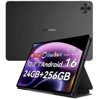 Tablet Blackview Mega 5 4G 12,2" 8GB 256GB Grau mit Tastatur und Stylus Pen Tablet Blackview Mega 5 4G 12,2" 8GB 256GB Grau mit Tastatur und Stylus Pen