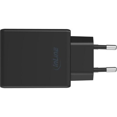 USB-C Ladegerät InLine 31565B 65 W Power Delivery Uberspannungsschutz USB-C Ladegerät InLine 31565B 65 W Power Delivery Uberspannungsschutz