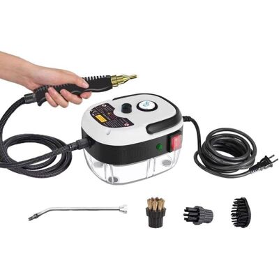 generica Dampfreiniger 2500W Hochtemperatur tragbar mit Bürsten Küche Bad Auto generica Dampfreiniger 2500W Hochtemperatur tragbar mit Bürsten Küche Bad Auto