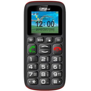 Maxcom MM428 Dual-SIM 2G-Telefon 1,8-Zoll-Bildschirm microSD-Taschenlampe Schwarz/Rot Maxcom MM428 Dual-SIM 2G-Telefon 1,8-Zoll-Bildschirm microSD-Taschenlampe Schwarz/Rot