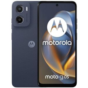 Motorola moto g05 Smartphone 4GB 256GB IP54 TurboPower Veganes Leder Blau Motorola moto g05 Smartphone 4GB 256GB IP54 TurboPower Veganes Leder Blau