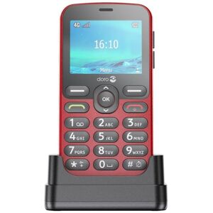 Mobiltelefon DORO 1880 Rot 2.4 Zoll Bluetooth 1000 mAh Single SIM Mobiltelefon DORO 1880 Rot 2.4 Zoll Bluetooth 1000 mAh Single SIM