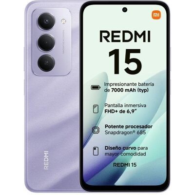 Xiaomi Redmi 15 6,9" Lila Smartphone Xiaomi Redmi 15 6,9" Lila Smartphone