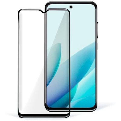 Displayschutzglas COOL Full 3D für Xiaomi Redmi 15 4G POCO M7 4G 0,50 mm Anti-Fleck gehärtetes Glas Displayschutzglas COOL Full 3D für Xiaomi Redmi 15 4G POCO M7 4G 0,50 mm Anti-Fleck gehärtetes Glas