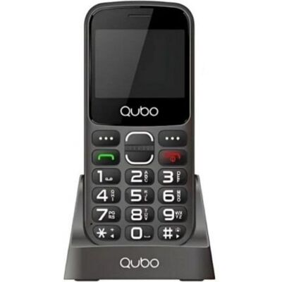 Qubo X-230BKC 4G Mobiltelefon, Dual SIM, Schwarz, Seniorenfreundlich Qubo X-230BKC 4G Mobiltelefon, Dual SIM, Schwarz, Seniorenfreundlich
