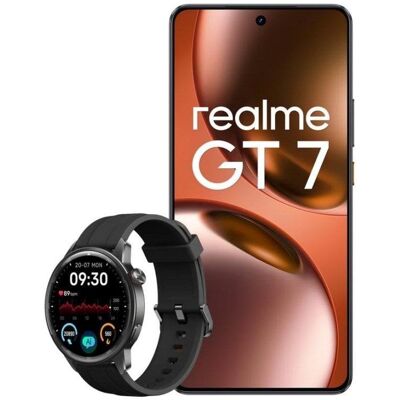 Realme GT 7 5G 12GB Schwarz 6,78" 512GB AMOLED-Display Realme GT 7 5G 12GB Schwarz 6,78" 512GB AMOLED-Display