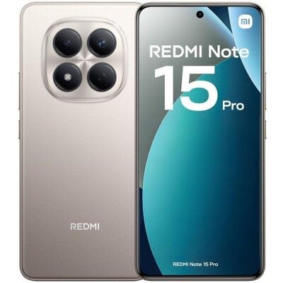 Xiaomi REDMI Note 15 Pro 4G 8GB 256GB 6.77" Titan Xiaomi REDMI Note 15 Pro 4G 8GB 256GB 6.77" Titan
