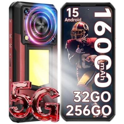 Oukitel WP56 5G 12GB 512GB 6,8" Rot Triple-Kamera Oukitel WP56 5G 12GB 512GB 6,8" Rot Triple-Kamera