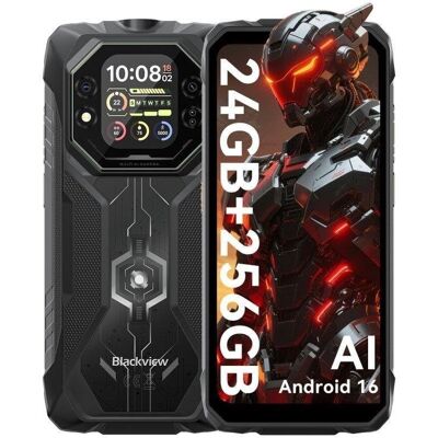 Blackview Rock 1 4G 8GB 6.56" 256GB Schwarz Dual-SIM Blackview Rock 1 4G 8GB 6.56" 256GB Schwarz Dual-SIM