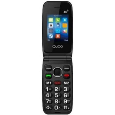 Mobiltelefon Qubo NEO2 NW BK 4G Schwarz Dual SIM 2,4 Zoll SOS Mobiltelefon Qubo NEO2 NW BK 4G Schwarz Dual SIM 2,4 Zoll SOS