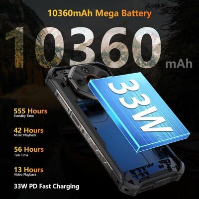 Ulefone Armor X16 4G 6GB 128GB Schwarz 6.56" 10.360 mAh Akku Ulefone Armor X16 4G 6GB 128GB Schwarz 6.56" 10.360 mAh Akku