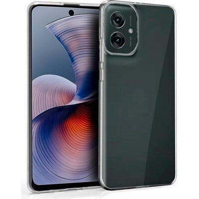 Funda für Handy Cool Silikon Transparent Flexibel für Motorola Moto G55 5G Funda für Handy Cool Silikon Transparent Flexibel für Motorola Moto G55 5G