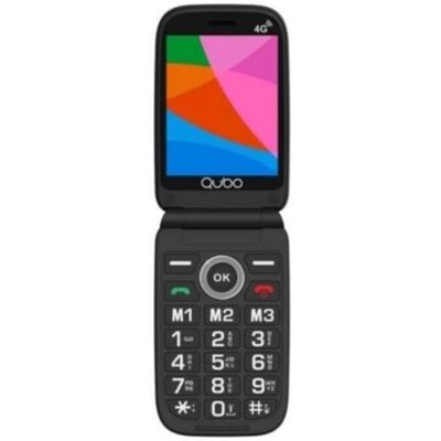 Handy Qubo X-340 4G Schwarz 3,36" Display SOS Senioren Handy Qubo X-340 4G Schwarz 3,36" Display SOS Senioren