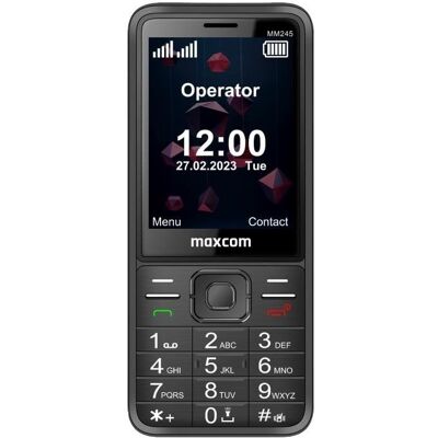 Mobiltelefon Maxcom Classic MM245 4G Dual SIM 2.8" 2 MP Mobiltelefon Maxcom Classic MM245 4G Dual SIM 2.8" 2 MP