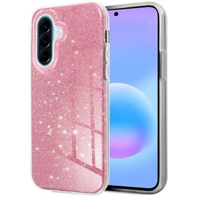 Carcasa COOL para Samsung Galaxy A57 5G Glitter Rosa Carcasa COOL para Samsung Galaxy A57 5G Glitter Rosa