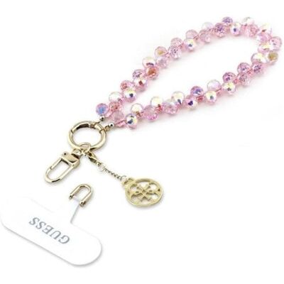 Handschlaufe für Smartphone Guess Kristalle Charms Schwarz Handschlaufe für Smartphone Guess Kristalle Charms Schwarz