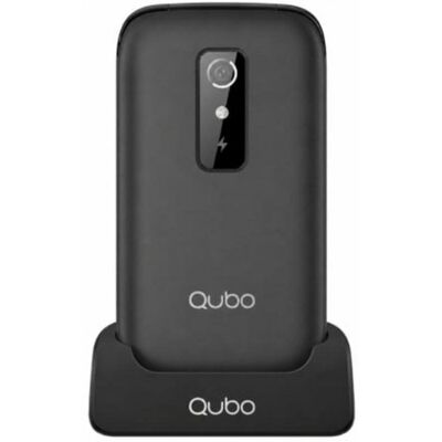 Qubo P-220BKC 4G 2,8" Beleuchtete Tastatur Dual SIM mit Ladestation Schwarz Qubo P-220BKC 4G 2,8" Beleuchtete Tastatur Dual SIM mit Ladestation Schwarz