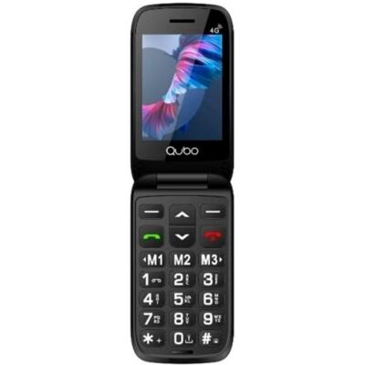 Qubo P-221RD 4G 2,8" Dual SIM SOS-Taste Rot Qubo P-221RD 4G 2,8" Dual SIM SOS-Taste Rot