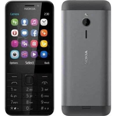 Nokia 230 Dual SIM Bluetooth 2,8" 2 MP Aluminium Schwarz Nokia 230 Dual SIM Bluetooth 2,8" 2 MP Aluminium Schwarz