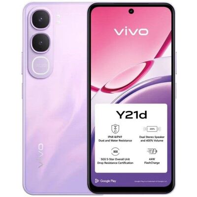 Vivo Y21d 4G 4GB 128GB 6.68" Lila Dual SIM Vivo Y21d 4G 4GB 128GB 6.68" Lila Dual SIM