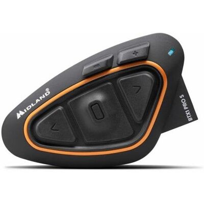 Motorrad-Intercom Midland C1411.04 800 m IPX6 Wasserdicht 23h Schwarz Orange Motorrad-Intercom Midland C1411.04 800 m IPX6 Wasserdicht 23h Schwarz Orange