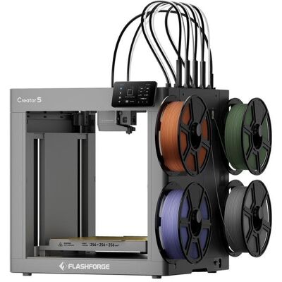 3D-Drucker Flashforge Creator 5 4 Köpfe Wifi USB Sichtfenster 3D-Drucker Flashforge Creator 5 4 Köpfe Wifi USB Sichtfenster