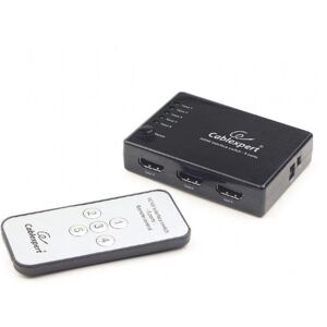 HDMI Switch 6 Ports 4K Gembird DSW-HDMI-53 mit Fernbedienung HDMI Switch 6 Ports 4K Gembird DSW-HDMI-53 mit Fernbedienung