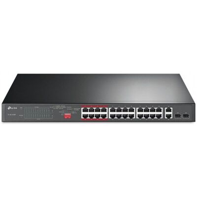 TP-Link TL-SL1226P Gigabit Ethernet (10/100/1000) Power over Ethernet (PoE) 1U Grau TP-Link TL-SL1226P Gigabit Ethernet (10/100/1000) Power over Ethernet (PoE) 1U Grau