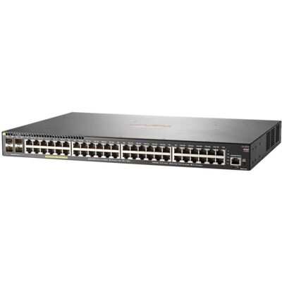 HPE Aruba Networking 2930F 48G PoE+ 4SFP Managed L3 Gigabit Ethernet (10/100/1000) Power over Ethernet (PoE) 1U Grau HPE Aruba Networking 2930F 48G PoE+ 4SFP Managed L3 Gigabit Ethernet (10/100/1000) Power over Ethernet (PoE) 1U Grau