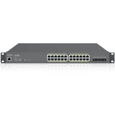 Switch EnGenius ECS1528FP Managed L2 24x Gigabit PoE 410W Rack Wandmontage Switch Switch EnGenius ECS1528FP Managed L2 24x Gigabit PoE 410W Rack Wandmontage Switch