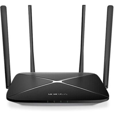 Router Mercusys AC12G Gigabit Wi-Fi 5 1167 Mbit/s Dualband 4 Antennen Router Mercusys AC12G Gigabit Wi-Fi 5 1167 Mbit/s Dualband 4 Antennen