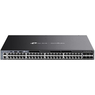 Netzwerk Switch TP-Link Omada SG6654XHP 48 Ports 1U Rack PoE Managed L3 Netzwerk Switch TP-Link Omada SG6654XHP 48 Ports 1U Rack PoE Managed L3