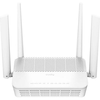 Router CUDY WR3000H WiFi 6 Dualband 3000Mbps MU-MIMO Beamforming Router CUDY WR3000H WiFi 6 Dualband 3000Mbps MU-MIMO Beamforming