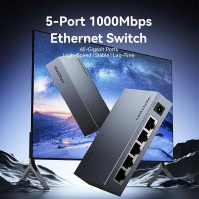 Netzwerk-Switch Vention ITDH0-EU 5 Gigabit-Ports Netzwerk-Switch Vention ITDH0-EU 5 Gigabit-Ports