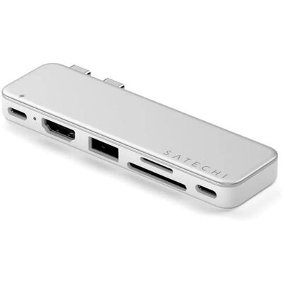 Hub Satechi 6 Ports USB-C 10 Gbps Modell SA-ST-HUSNS HDMI 4K 60 Hz Hub Satechi 6 Ports USB-C 10 Gbps Modell SA-ST-HUSNS HDMI 4K 60 Hz