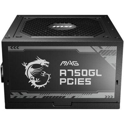 Netzteil MSI MAG A750GL PCIE5 750W 80 PLUS Gold Modular Netzteil MSI MAG A750GL PCIE5 750W 80 PLUS Gold Modular
