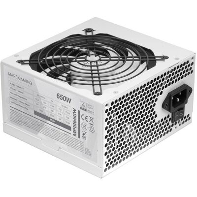 mars-gaming Mars Gaming MPIII650 PC-Netzteil ATX 650W 5 Jahre Garantie 85% Ai-rpm Effizienz weiß mars-gaming Mars Gaming MPIII650 PC-Netzteil ATX 650W 5 Jahre Garantie 85% Ai-rpm Effizienz weiß