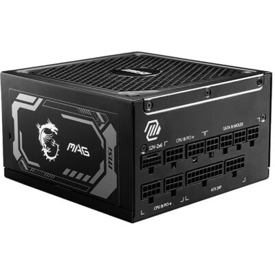 MSI MAG A1250GL ATX 3.1 PCIe 5.1 1250W 80 Plus Gold Modular MSI MAG A1250GL ATX 3.1 PCIe 5.1 1250W 80 Plus Gold Modular