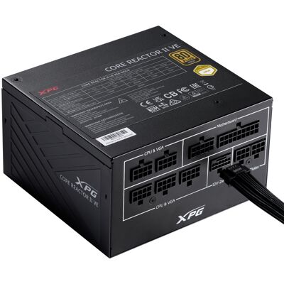 XPG 650W 80 PLUS Gold Coreactor II VE Modulares ATX 3.1-Netzteil XPG 650W 80 PLUS Gold Coreactor II VE Modulares ATX 3.1-Netzteil