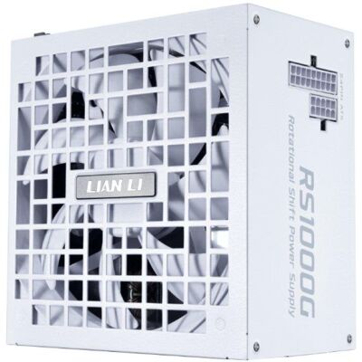 Lian-Li Fuente de Alimentación Lian Li RS1000G 1000W 80 PLUS Gold Vollmodular Weiß Lian-Li Fuente de Alimentación Lian Li RS1000G 1000W 80 PLUS Gold Vollmodular Weiß