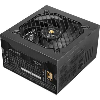 mars-gaming Mars Gaming MPB750PSI 750W ATX 3.1 PCIe 5.1 80 Plus Gold Netzteil - Schwarz mars-gaming Mars Gaming MPB750PSI 750W ATX 3.1 PCIe 5.1 80 Plus Gold Netzteil - Schwarz