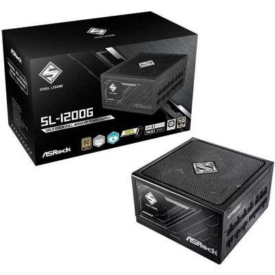 Netzteil AsRock Steel Legend SL-1200G 1200W 80+ Gold Zertifizierung modular Netzteil AsRock Steel Legend SL-1200G 1200W 80+ Gold Zertifizierung modular