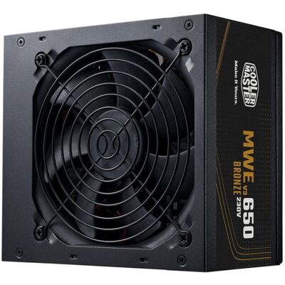 cooler-master Cooler Master MWE Bronze 650 V3 Netzteil 650W ATX 3.1 80 PLUS Bronze leiser 120mm Lüfter cooler-master Cooler Master MWE Bronze 650 V3 Netzteil 650W ATX 3.1 80 PLUS Bronze leiser 120mm Lüfter