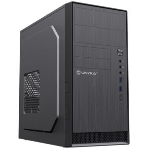 UNYKAch AERO C12 V2 Micro-ATX-Gehäuse, USB 3.0/Typ-C, HD-Audio, Schwarz, 2,4 kg UNYKAch AERO C12 V2 Micro-ATX-Gehäuse, USB 3.0/Typ-C, HD-Audio, Schwarz, 2,4 kg