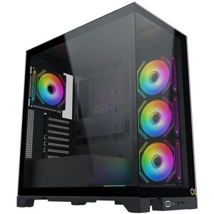 PC-Gehäuse Xigmatek Endorphin Ultra Schwarz ATX/mATX/mini-ITX ARGB Glas PC-Gehäuse Xigmatek Endorphin Ultra Schwarz ATX/mATX/mini-ITX ARGB Glas