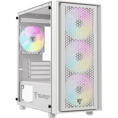Tempest Airflow Rampart ARGB M-ATX Weiß Tempest Airflow Rampart ARGB M-ATX Weiß