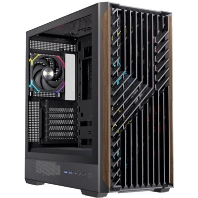 Einarex EXCS-PL-800R-B - Computergehäuse - Schwarz Einarex EXCS-PL-800R-B - Computergehäuse - Schwarz
