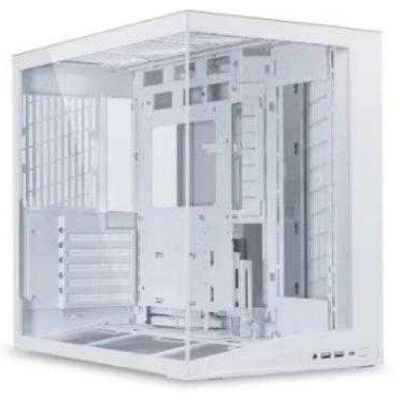 Lian-Li PC-Gehäuse Lian Li O11D Mini V2 White Aluminium Glas ATX 400 mm GPU 160 mm Kühler Lian-Li PC-Gehäuse Lian Li O11D Mini V2 White Aluminium Glas ATX 400 mm GPU 160 mm Kühler